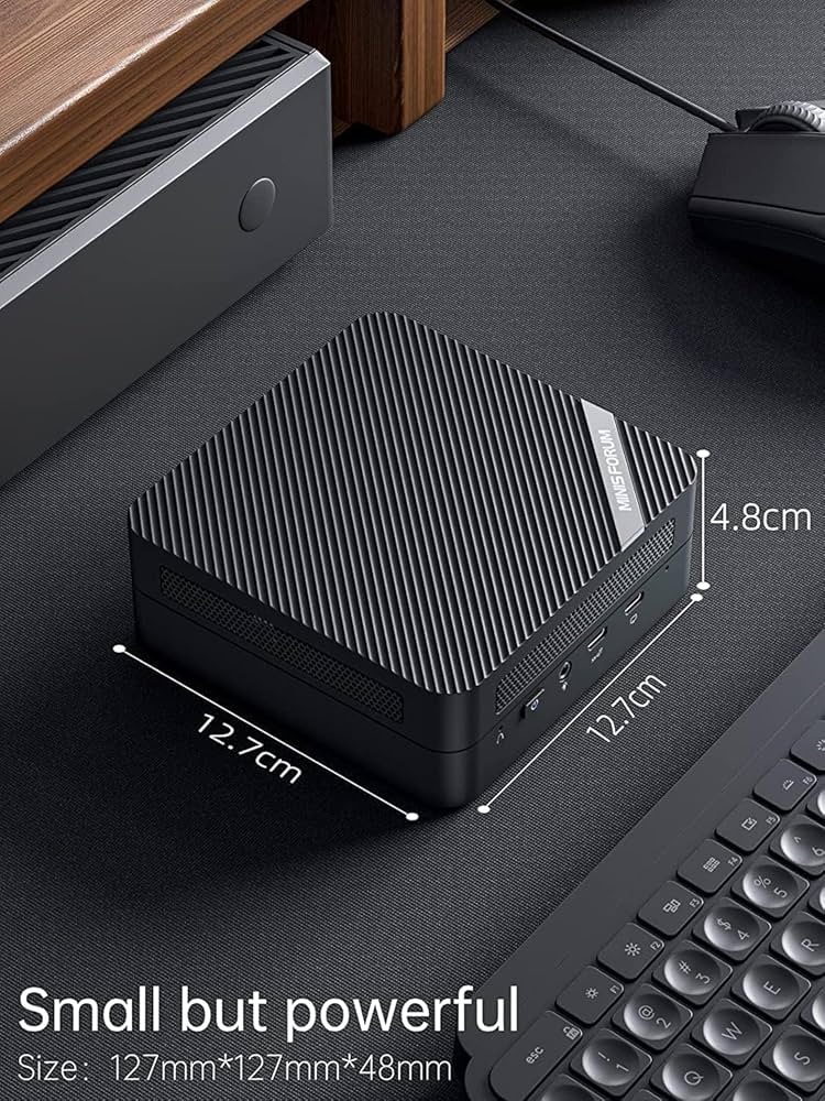 MINIS FORUM UM773 Lite Mini PC AMD Ryzen 7 7735HS do 4, 75